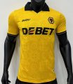 2526 Wolverhampton Home Player Version Soccer Jersey